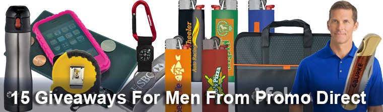 15 Giveaways For Men From Promo Direct