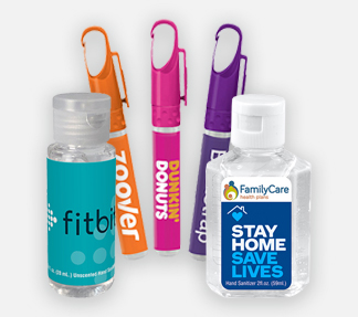 Custom Hand Sanitizers with your company logo
