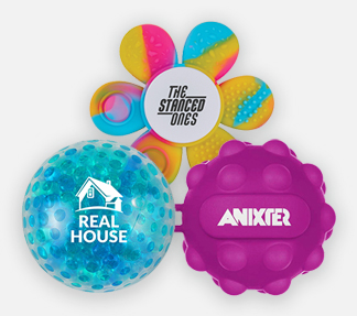 Imprinted Logo Stress Balls