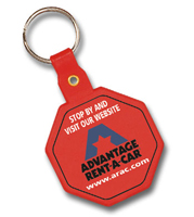 Promotional Flexible Key Tags (Stop Sign) (Clothing Accessories Keychains) photo