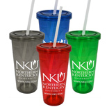 Imprinted Acrylic Travel Mug - Advertising Tumbler