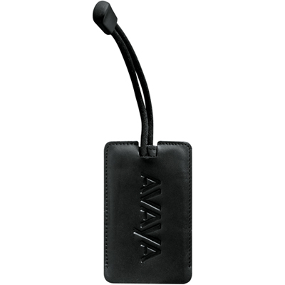 Millennium Leather Retractable ID Tag