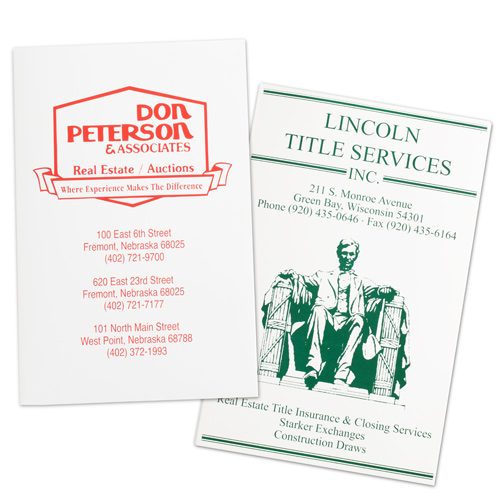 Expansion Pocket Presentation Folder