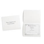 Imprinted Certificate Holders - Personalized Certificate Holders