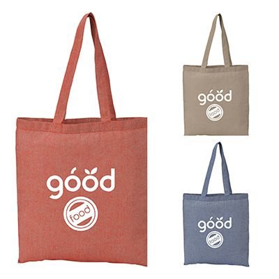 Eco-Friendly 5oz Recycled Cotton Twill Tote Bag