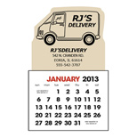 Custom Calendar Magnets, Promotional Stick-Up 2013 Calendars (Van), Unique Promotional Merchandise