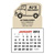 Custom Calendar Magnets, Promotional Stick-Up 2013 Calendars (Van), Unique Promotional Merchandise