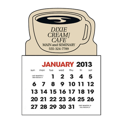Stick-Up Calendars (Coffee Cup)