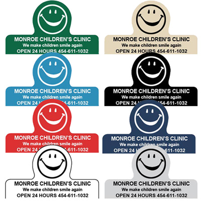Stick-Up Calendars Smiley Face