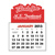 Custom Calendar Magnets, Promotional Stick-Up 2013 Calendars