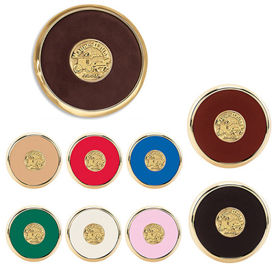 Round Brass Coaster
