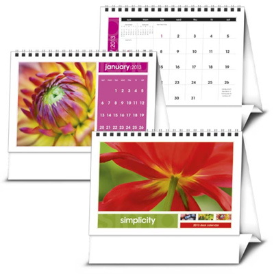 Simplicity Large Desk Calendar