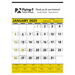Yellow & Black Contractor's Calendar