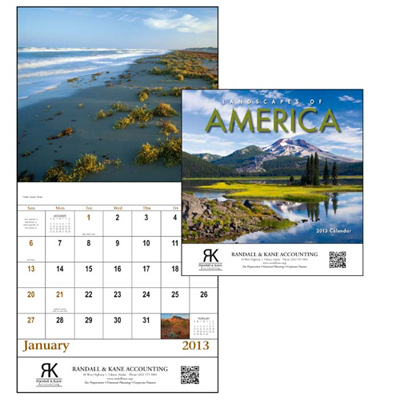 Landscapes of America Calendar