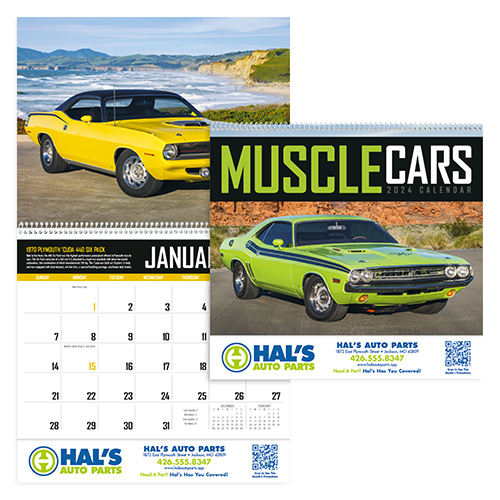 16005 - Muscle Cars Appointment Calendar