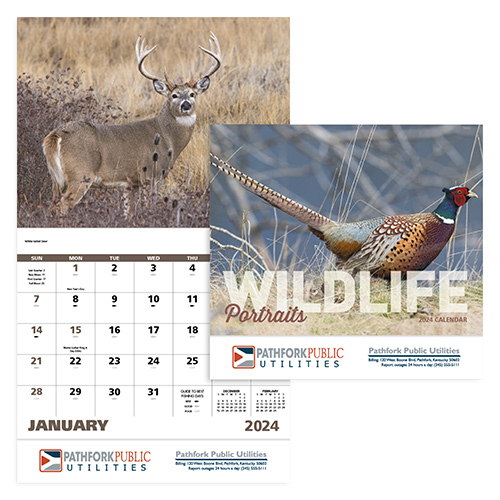 16008 - Wildlife Portraits Calendar