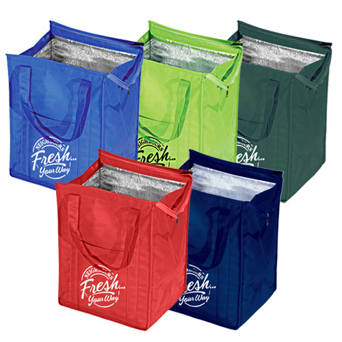 16085 - Market Design Insulated Grocery Tote