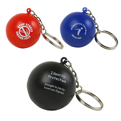 17985 - Key Chain Ball Stress Reliever