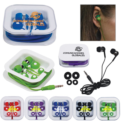 20295 - Earbuds with Square Case