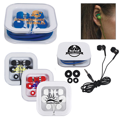 20295 - Earbuds with Square Case