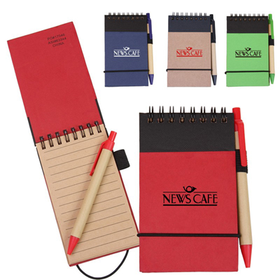 20311 - Eco Recycled Jotter with Pen