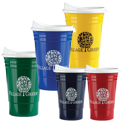 20507 - 16 oz The Ultimate Party Cup w/ Lid