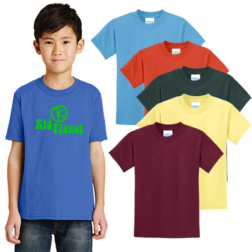 16612YC - Port & Company® - Youth Core Blend Tee (Color)