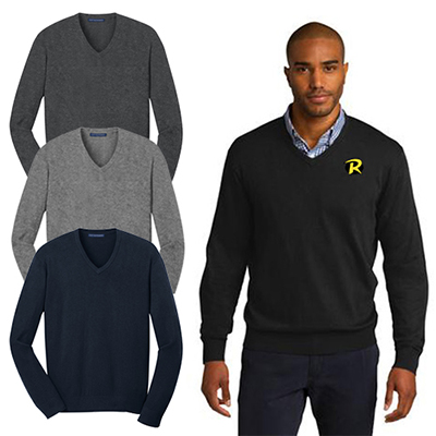 23396 - Port Authority® Men's V-Neck Sweater