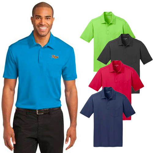 23434 - Port Authority® Silk Touch Performance Pocket Polo