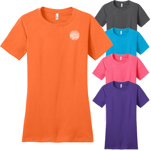 23486 - District® Women’s Fitted The Concert Tee® - Colored