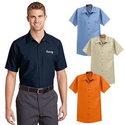 23541 - Red Kap ® - Short Sleeve Industrial Work Shirt