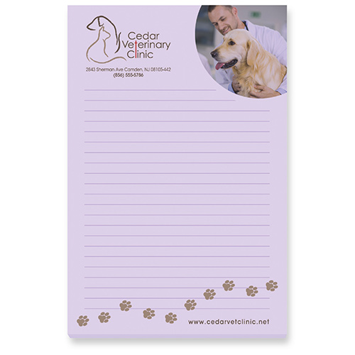 3254 - 4" x 6" Notepads (50 Sheets)