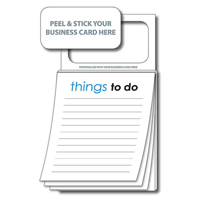 0186 - Magnetic Business Card Note Pads