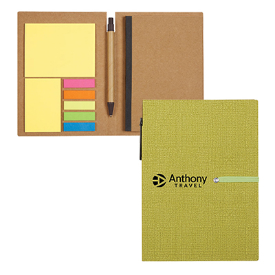 26920 - Notebook With Sticky Notes And Pen