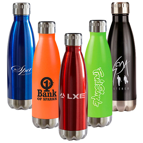 28653 - 16 oz. Double Wall Stainless Steel Vacuum Bottle