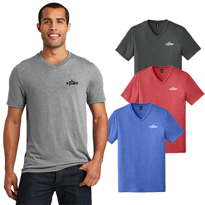 28919 - District Made® Mens Perfect Tri® V-Neck Tee (Color)