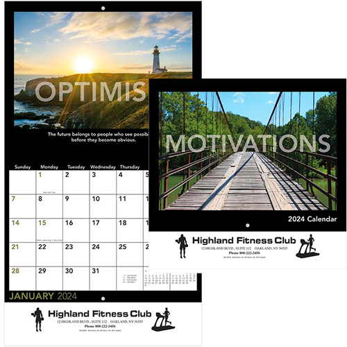 29127 - Motivations Wall Calendar - Stapled