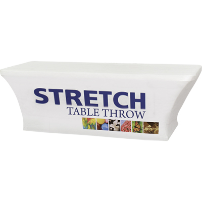 29832 - 6' 4 sided Stretch Dye Sub Table Throw