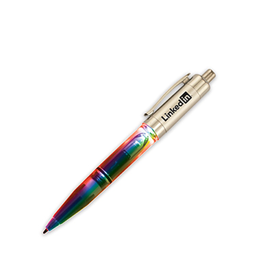 29869 - Lighted Economy Standard Pen - Multicolor