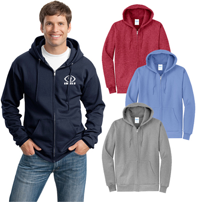 30382 - Port & Company® - Core Fleece Full-Zip Hooded Sweatshirt