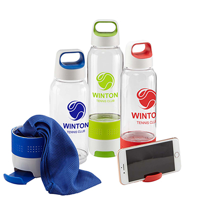 30590 - 17 oz. Hydra Chill Water Bottle w/Cooling Towel