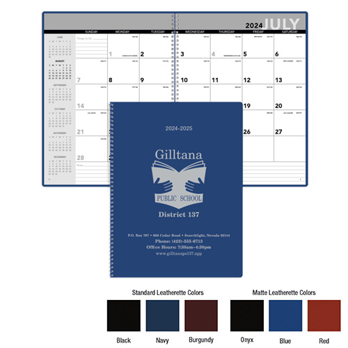 32254 - Academic Monthly Planner