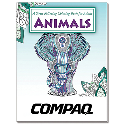 32892 - Animals Stress Relieving Coloring Book for Adults