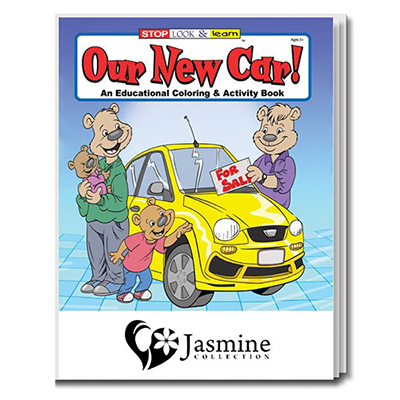 32906 - Our New Car Coloring Book
