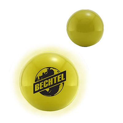 33013 - Color Glow Bounce’n Blink Lighted Ball - Yellow