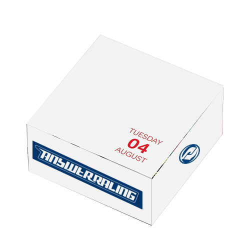 33154 - Post-it® Custom Printed Notes Calendar Cubes