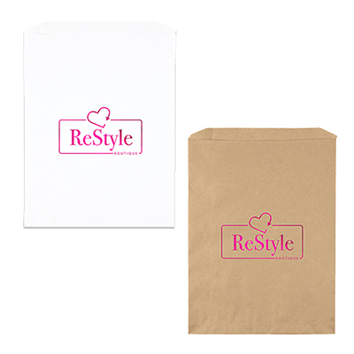 33238 - 9x12 Merchandise Paper Bag - Foil Imprint