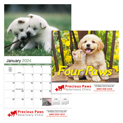 33767 - Four Paws Appointment Calendar