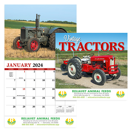 33776 - Vintage Tractors Appointment Calendar