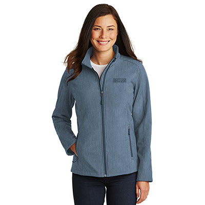 23554H - Port Authority ® Ladies Core Soft Shell Jacket - Heather